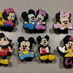 Disney Croc Charms, Croc Jibbitz, Minnie, Mickey, Stitch, Donald Duck, Buzz  Lightyear 