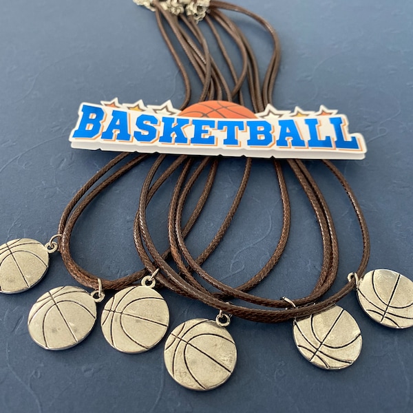 Basketball Team Necklaces or  Party Favours