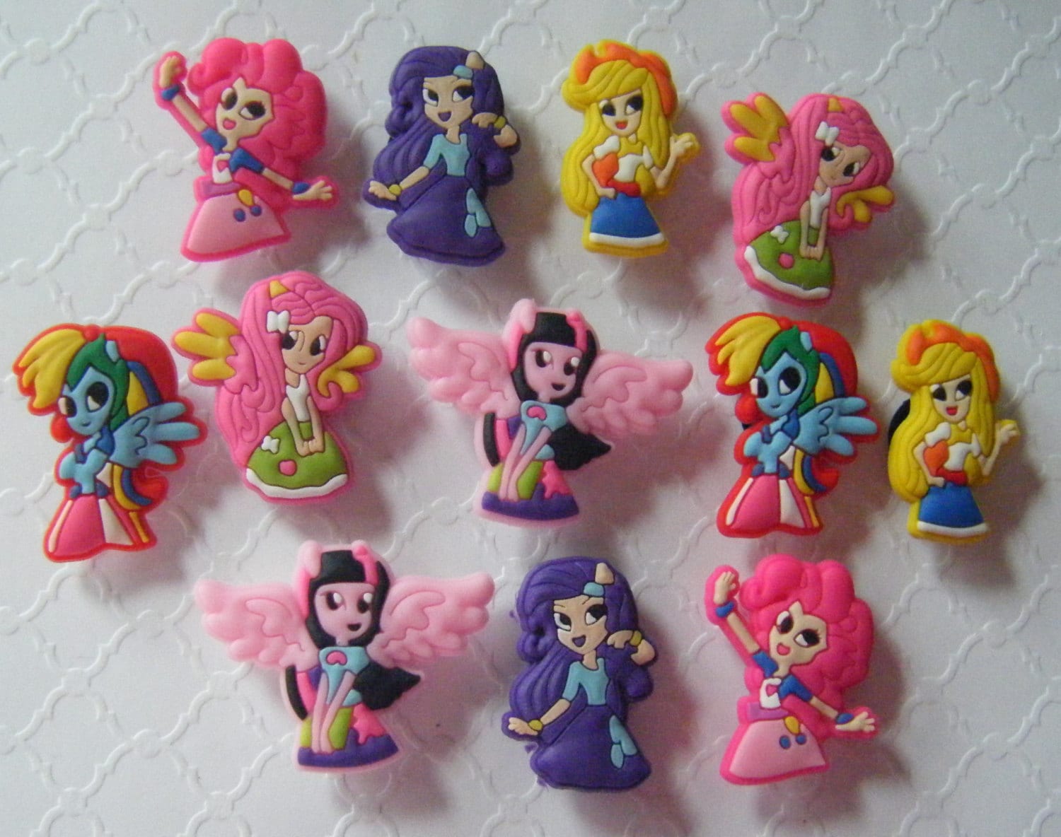 Girls Croc Charms Party Pack of 12