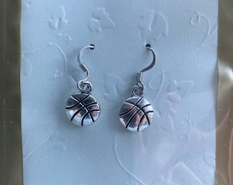 Boucles d'oreilles mini basket