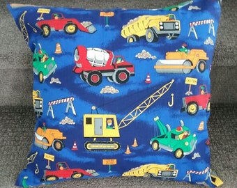 Construction Pillow Cover