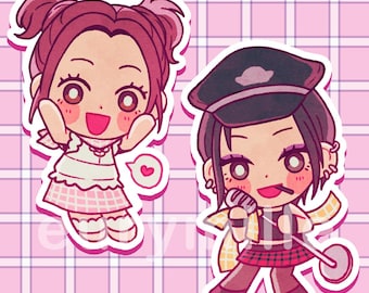 Nana & Hachi Nana Vinyl Stickers // 3 inch