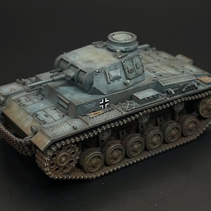 Panzer III ausf E, 28 mm, Repetierbüchse, deutsches Panzermodell, Frühkriegsgeschichte, 1:56, Achtung Panzer!