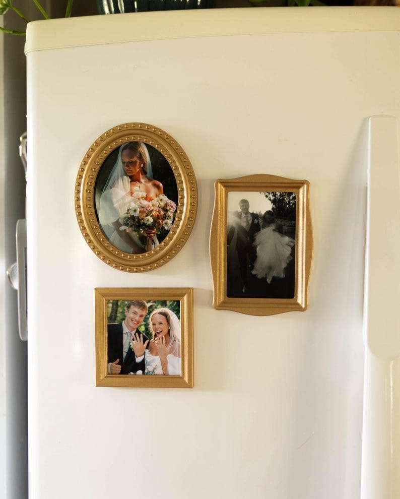 Magnetic Picture Frames, Gallery Set of 3
