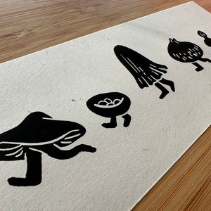 Parade | Handprinted Linocut | Original Print