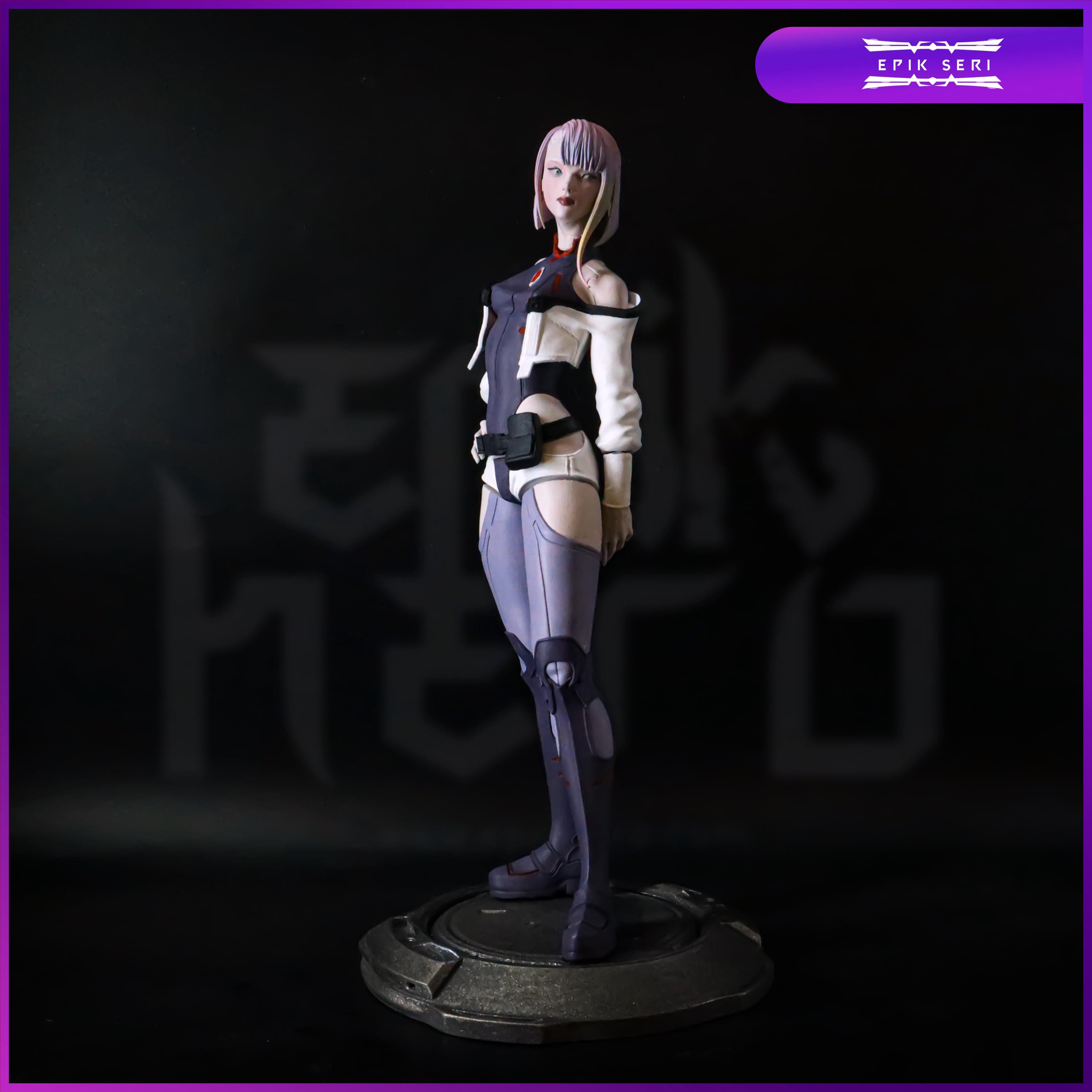 Lucy cyberpunk figurine - Etsy 日本