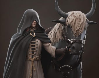 Figura de Melina V2: Elden Ring / Estatua de resina impresa en 3D, pintada a mano