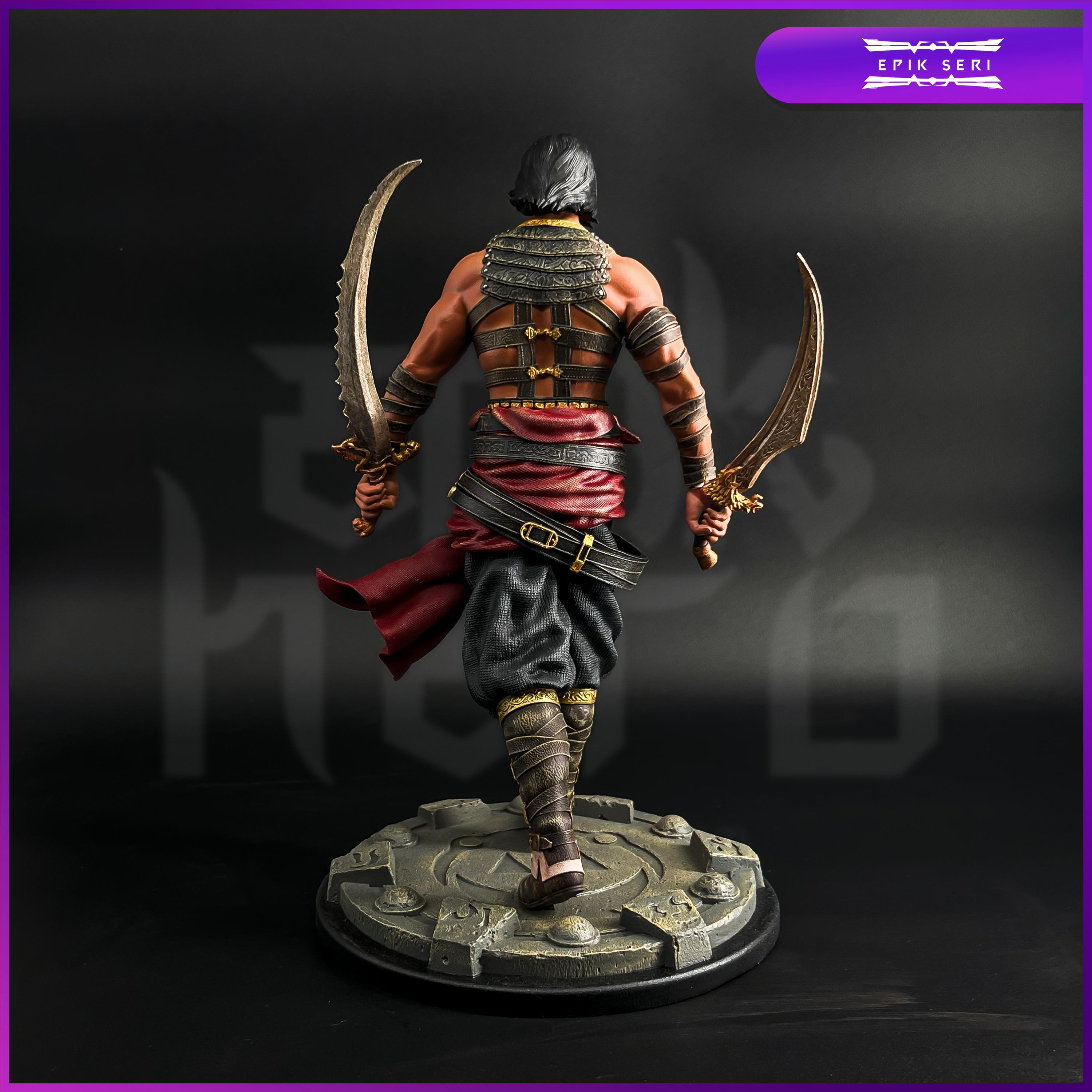 Prince of Persia: Warrior Within フィギュア Prince of Persia Warrior Figure 32 Cm High Handpainted - Etsy