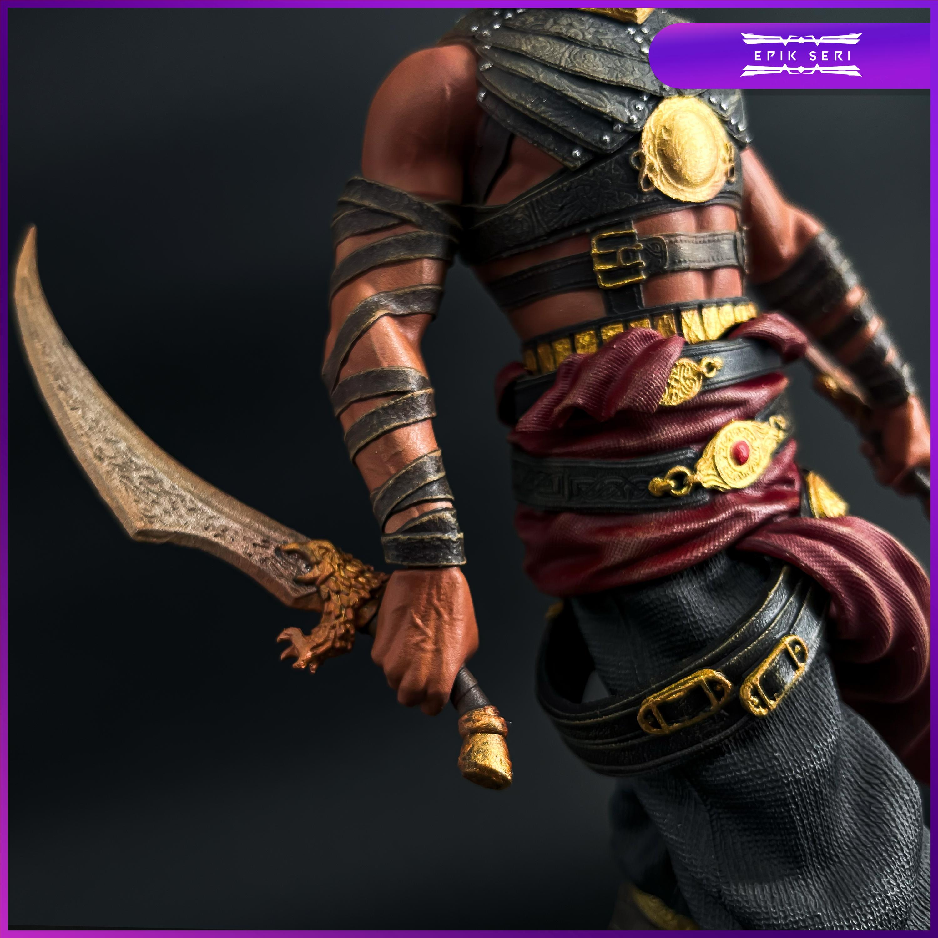 Prince of Persia Statue: the Warrior Within | 3D Printed Resin