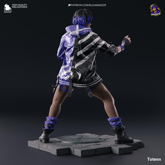 Reina Figure: Tekken 8 | 3D Printed Resin Statue, Hand-painted - Etsy