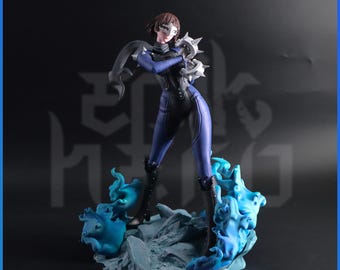 Persona 5 Makoto Figure: 14K 3D Printed, Hand-Painted Statue