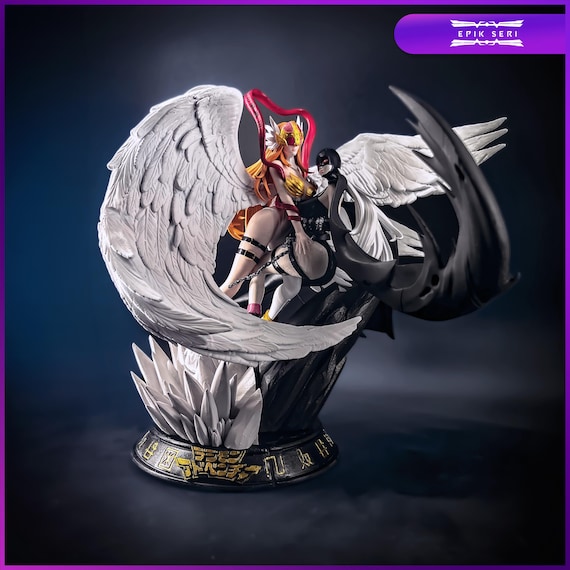 Angewomon and Ladydevimon Figure: Digimon Adventure | 3D Printed
