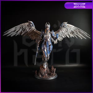 Baldurs Gate 3 Dame Aylin Figure | 14K 3d printed Model | Full Painted | Handmade Gift | BG3 Statue |