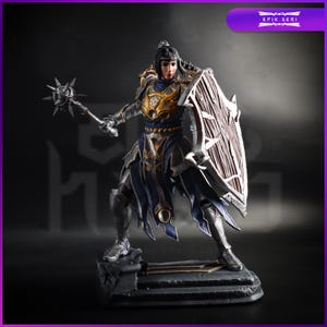 Baldurs Gate 3 Shadowheart Figure | 14K 3d printed Model | Full Painted | Handmade Gift | BG3 Statue |