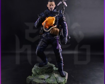 Sam Porter Statue: Death Stranding | 3D Printed Resin Statue, Hand-Painted