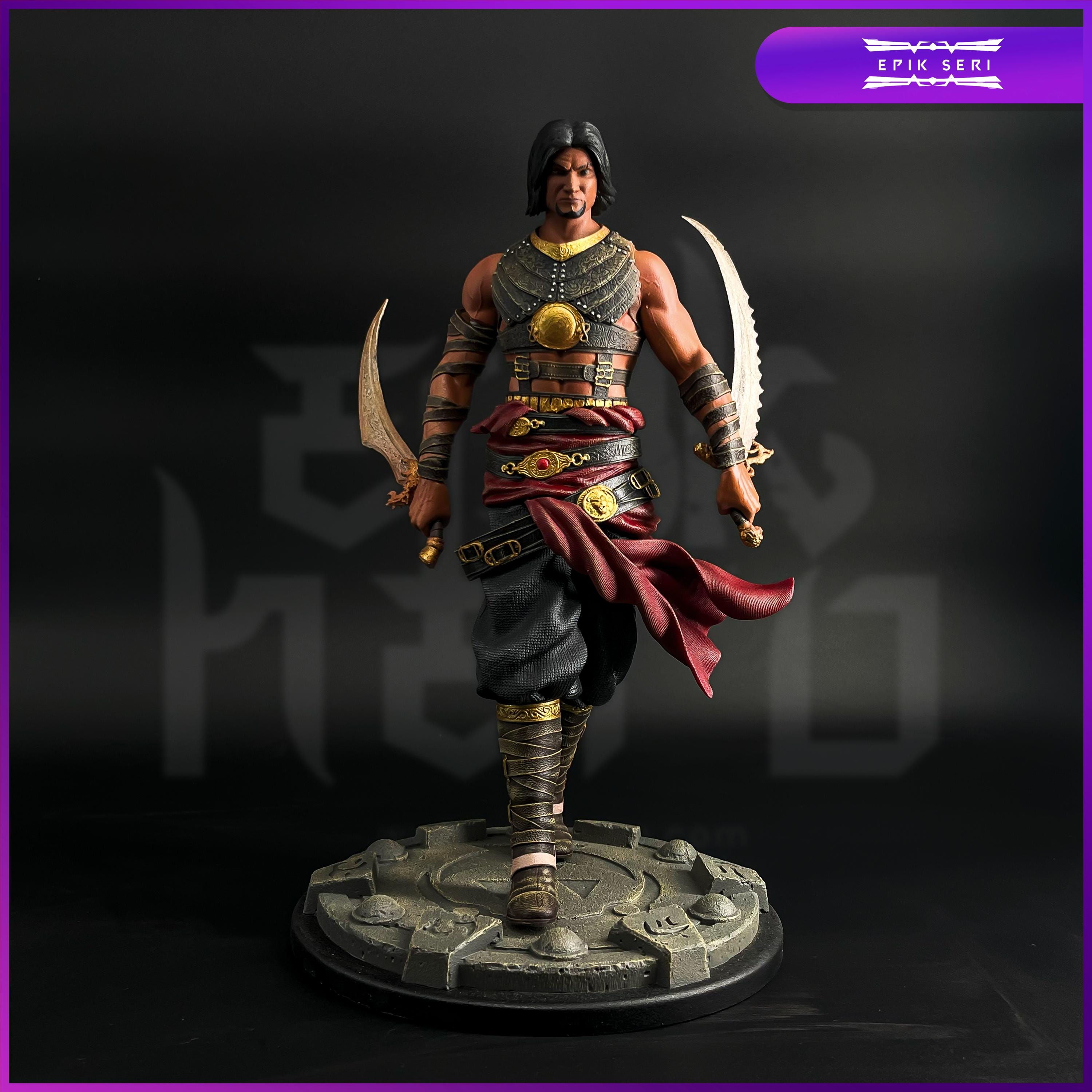 Prince of Persia: Warrior Within フィギュア 🤴 Prince of Persia Warrior Within Statue 3D print model