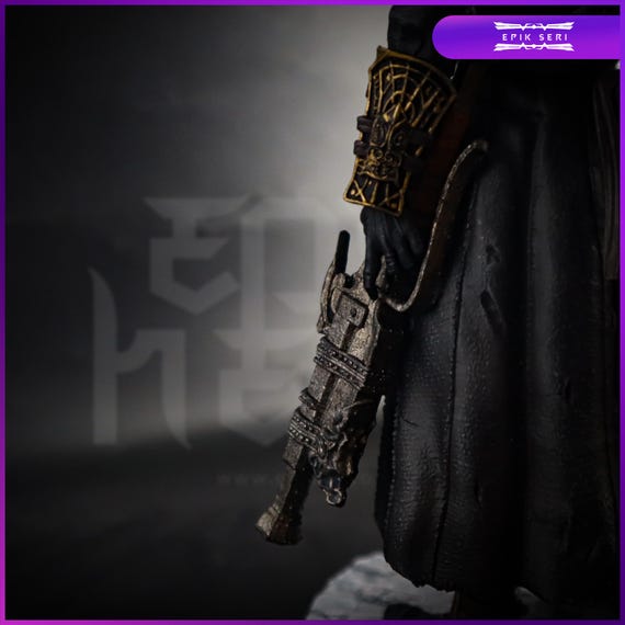 Bloodborne Hunter Figure: 14K 3D Printed, Hand-painted Statue - Etsy