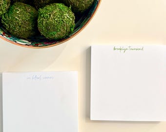 Personalized Square Notepad