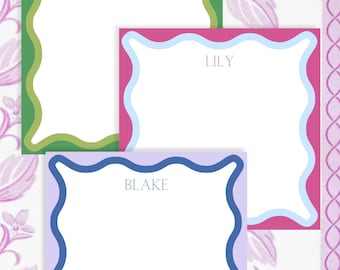 Wavy Square Notepad