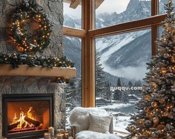 Jede Größe Kaminsims Mantel- Kamin Regale - Kaminsims - dickes Kamin schwimmendes Regal - Naturholz Kaminsims
