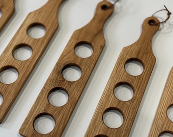 Wooden Shot Glass Flight - Shot Glass Flight Board - Shot Glasses - Handmade Wooden Shot Paddle - Shot Glass Serving Tray Flight Board