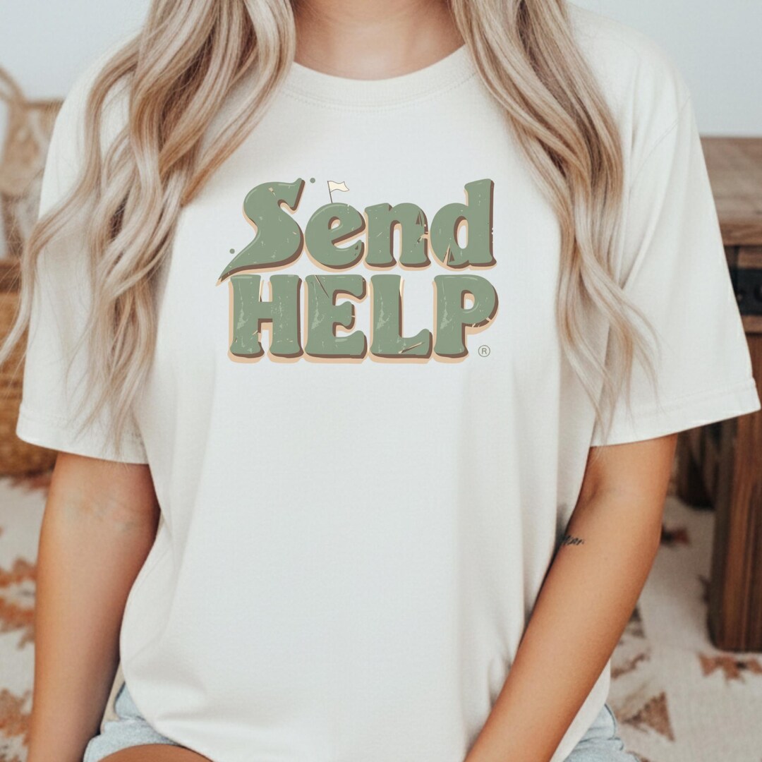 Send Help Humor Send Help PNG, Funny Mom Quote, Retro Groovy Text, Sarcastic Humor SVG ...