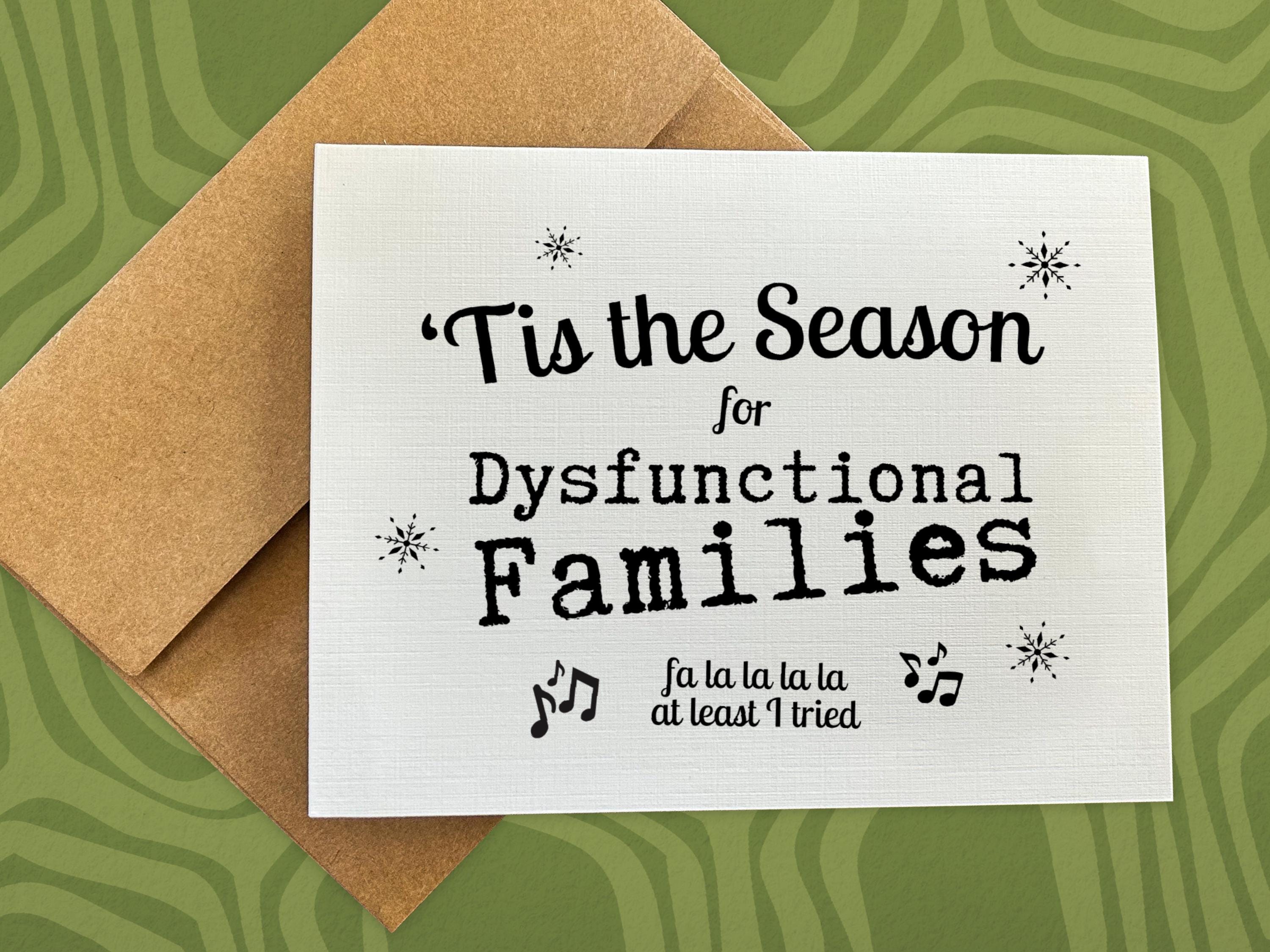 Dysfunctional Family Greeting Card - Etsy, image size:3000x2250