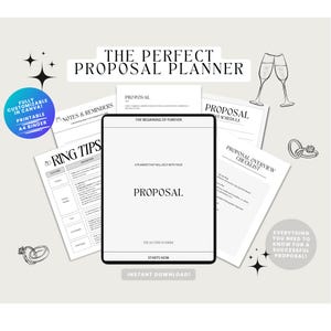 Proposal Planner, Engagement Planning Template (Digital Download)