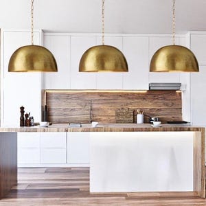 set of 3 Oxidized pendant Copper Patina Light,Copper Patina Lamp, Hanging Pendant Lighting, Kitchen Island Lighting, Ceiling Light Fixture.