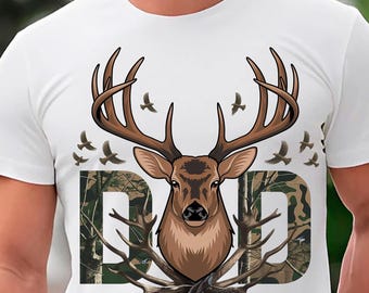 Hunter Dad Png, Dad Png, Deer Hunting Png, Hunter Dad Png, Hunting Png, Best Buckin Dad Ever Png, Deer dad Png