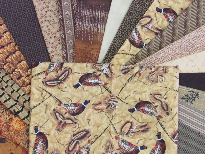 Hunter,etc Hubby Great for Dad Grandpa,Friend Pheasant Quilt Kit-Fast-Easy-Gorgeous Colors for a Great Guys Quilt