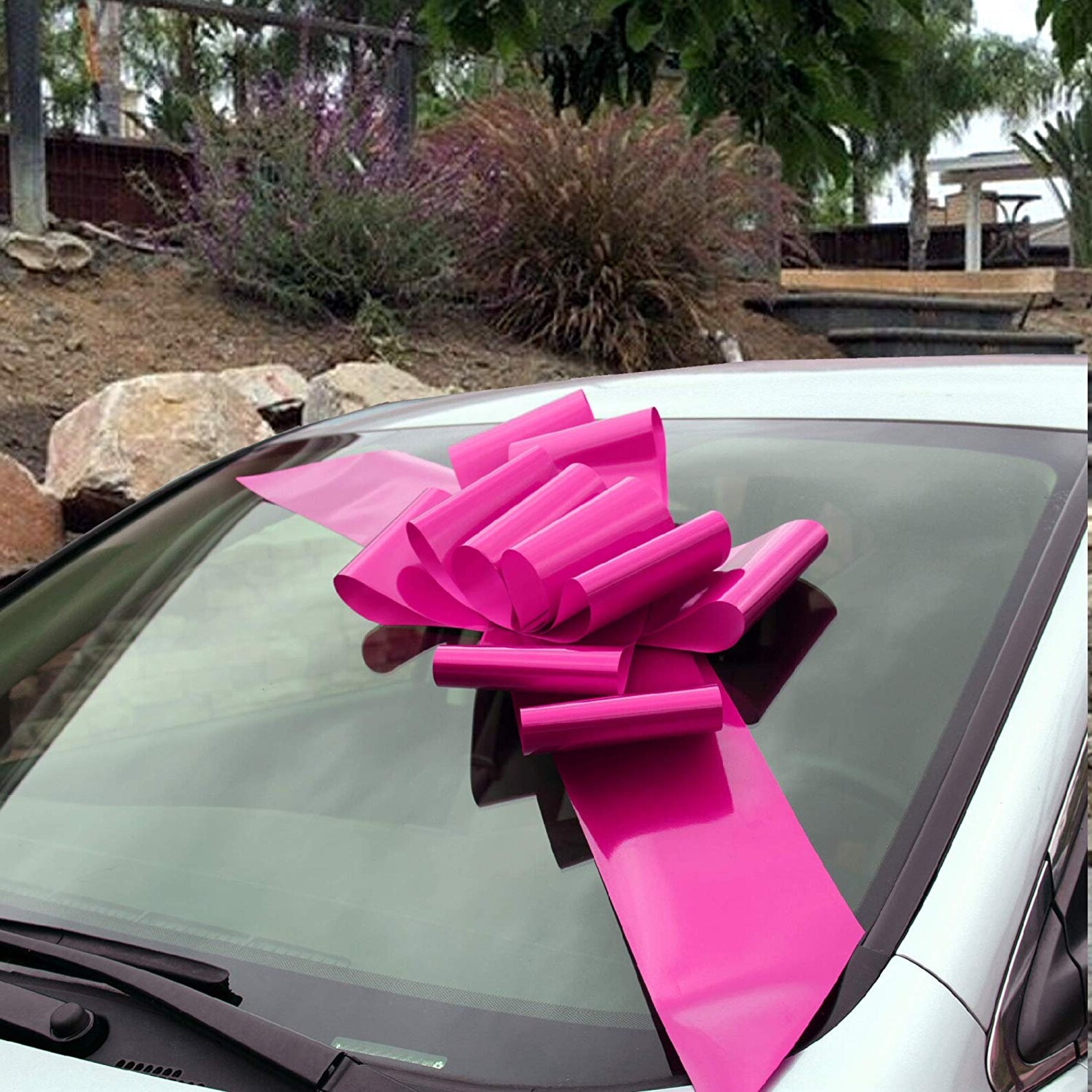 Big Car Bow Gift Ribbon 25 Wide Fully Assembled Hot Etsy