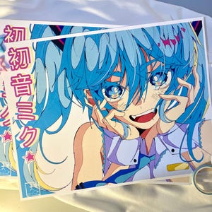 Hatsune Miku Anime Art Print