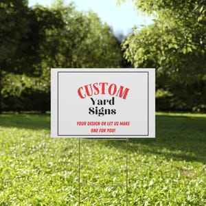 Custom Design Yard Sign, Personalized Yard Sign, Custom Metal Yard Sign, Outdoor Yard Sign, Porch Sign, Garden Decor, Garden Sign