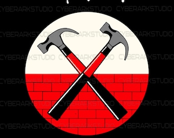 Pink Floyd, The Wall Poster, z albumu. Coraz trudniej znaleźć ten plakat, ale oto jest, ze wszystkimi oryginalnymi grafikami.