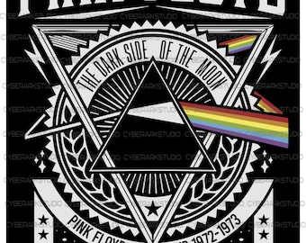Två av våra Pink Floyd stora t-shirt- eller vägghängda affischer (USA-Japan-turné 1972-1973) 2 st.