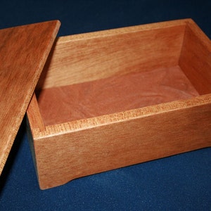 Mahogany Wood Box image 4