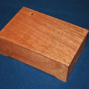 Mahogany Wood Box image 1