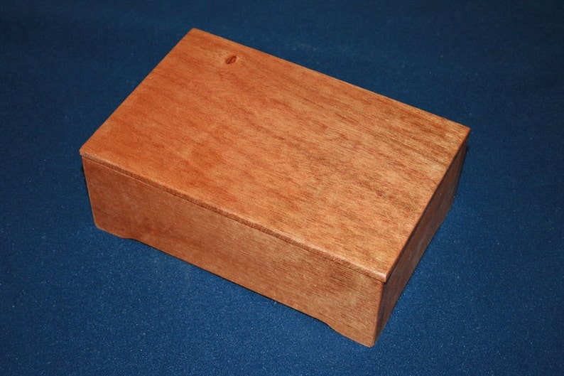 Mahogany Wood Box image 1