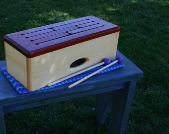 PADAUK Wood Drum