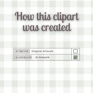 Disclosure of how images were created.