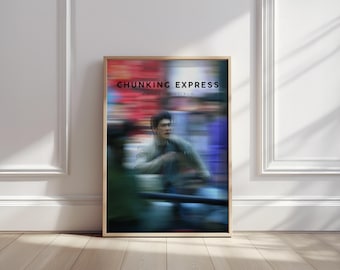 Chungking Express Movie Poster: Wong Kar-Wai Film, Retro Asian Cinema