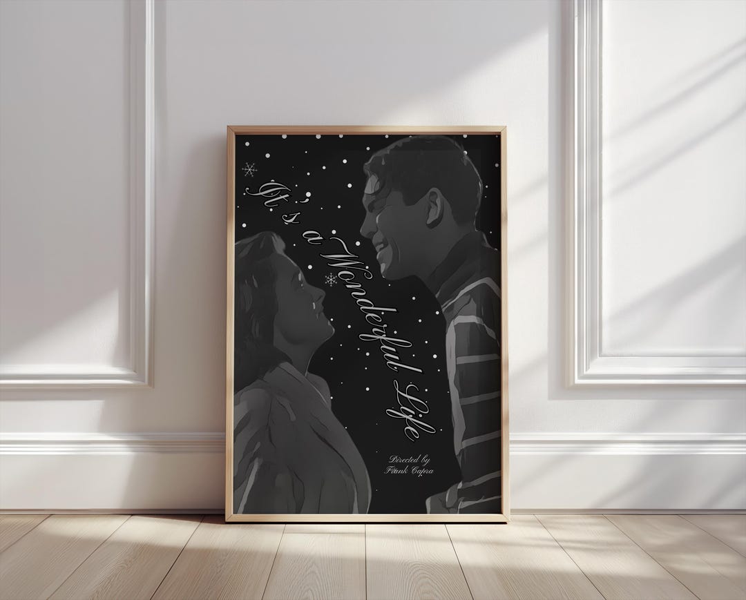It's a Life Movie Poster – Vintage Christmas Film Art - Etsy