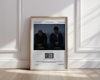 Creed Movie Poster Boxing Film Art Rocky Wall Decor Sports Cinema Gift