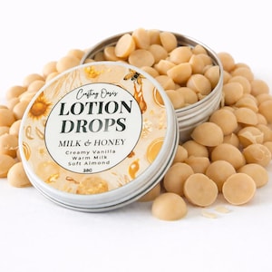 Mini Lotion Drops | Solid Lotion |  Non-Greasy | Perfect for On-the-Go