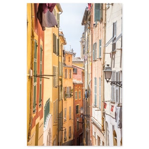 Nice France Art Print - Old Town Architecture - French Riviera Travel Photography - Cityscape Wall Art - Gift for Francophile