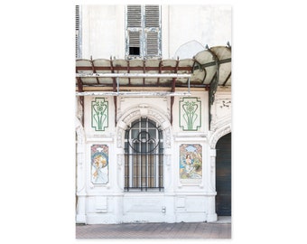 Art Nouveau Architecture Print – South of France Photography