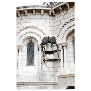 Monaco Church Art Print - European Architecture Wall Art - Travel Photography - Neutral Colors Office Wall Decor - Architectural Details