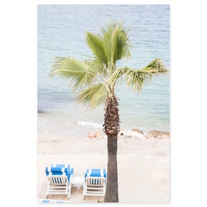 Beach Photography Framed Art Print - Côte d'Azur French Riviera - Mediterranean Sea Wall Art - Coastal Wall Decor