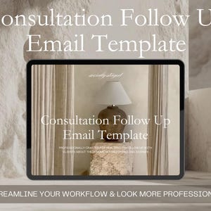 Consultation Follow Up Email Template I Follow Up Email I Real Estate Email Template I Real Estate Follow Up Email I Email Marketing